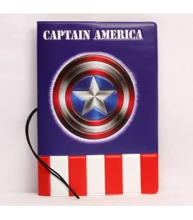 Porta Pasaporte Capitán América
